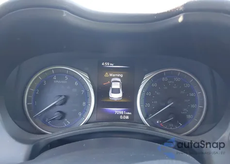 2018 Infiniti Q60 3.0T Luxe z USA, uszkodzony, nr VIN JN1EV7EK8JM342853